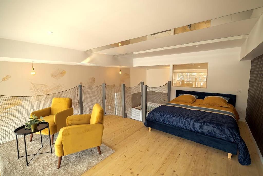 Loft De Luxe Le Chic, Grand Jacuzzi, Vue Port De Plaisance Lägenhet Saint-Valery-en-Caux Exteriör bild