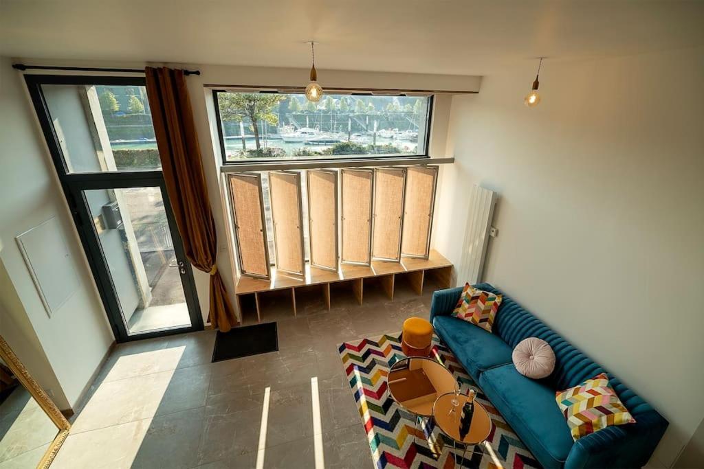 Loft De Luxe Le Chic, Grand Jacuzzi, Vue Port De Plaisance Lägenhet Saint-Valery-en-Caux Exteriör bild
