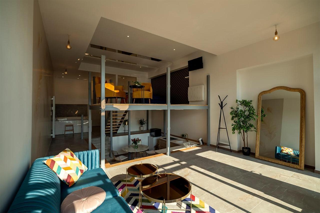 Loft De Luxe Le Chic, Grand Jacuzzi, Vue Port De Plaisance Lägenhet Saint-Valery-en-Caux Exteriör bild